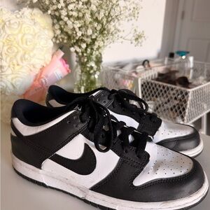 Nike Kids Black and White Sneakers